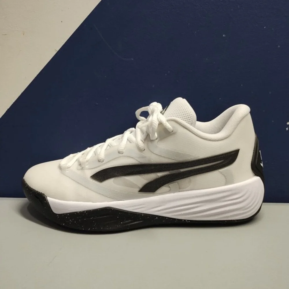 PUMA Stewie 2 Team Basketball Shoes Women's 7.5 Multi Athletic Lace Up 379082-02